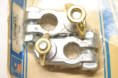 Battery Terminals Positive Negative Qty 2 NOS