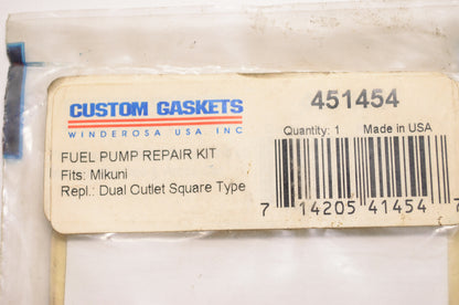 New Winderosa Custom Gaskets Fuel Pump Repair Kit Mikuni NOS