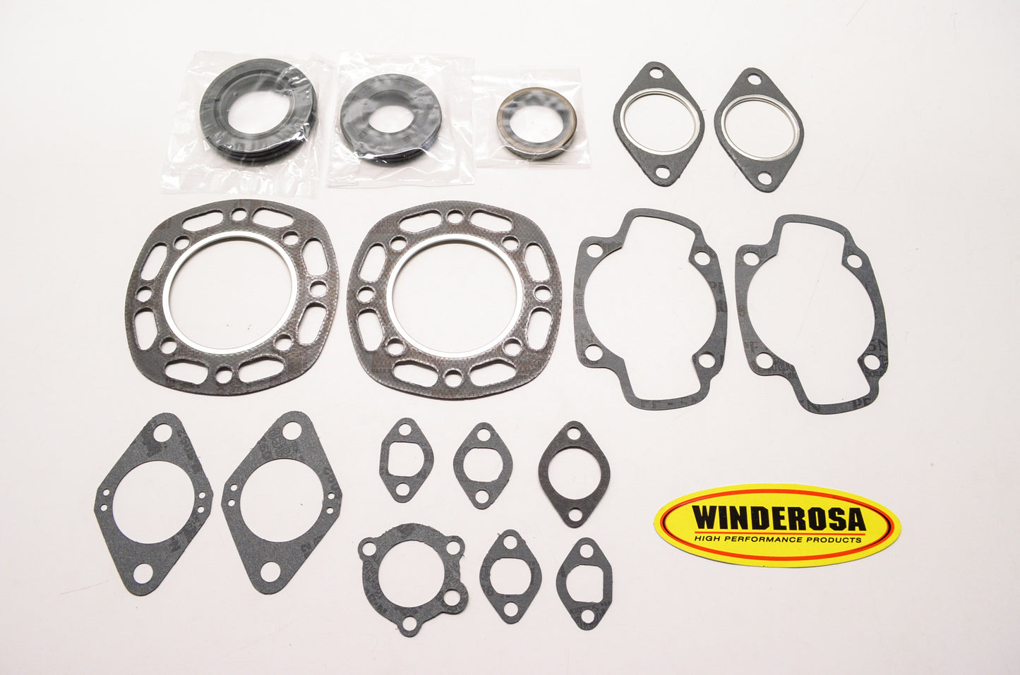 New Winderosa Gasket Set Oil Seals Kawasaki 440 LC JD 440 Liquifire NOS