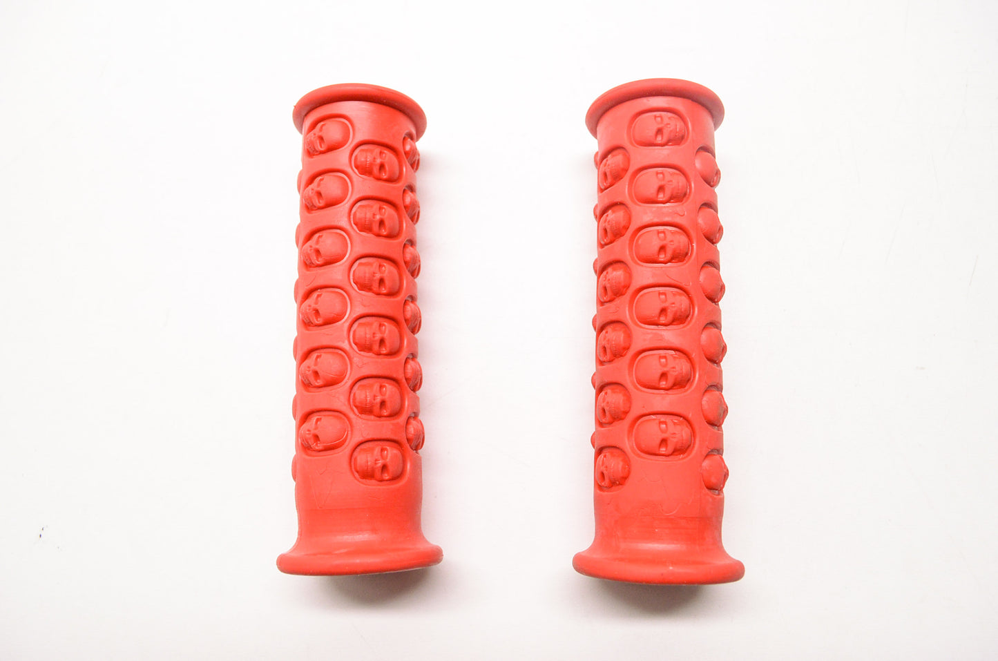 New Motogrip ATV Red Death Handlebar Grips Qty 2 NOS