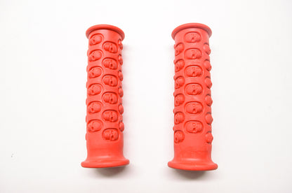 New Motogrip ATV Red Death Handlebar Grips Qty 2 NOS