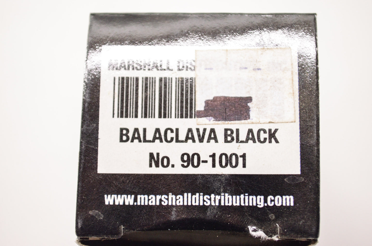 New Marshall Racing Black Cotton Balaclava NOS