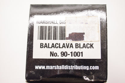 New Marshall Racing Black Cotton Balaclava NOS