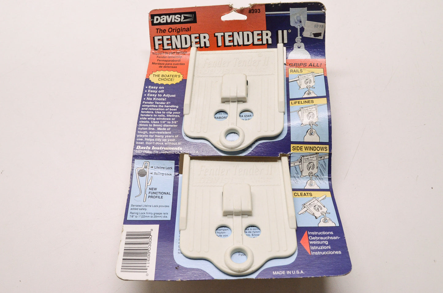 The Original Fender Tender 2 Qty 2 NOS