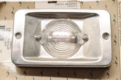 Quicksilver 67-830591, 830591 Quicksilver Mercury Marine Stainless Steel Rectang