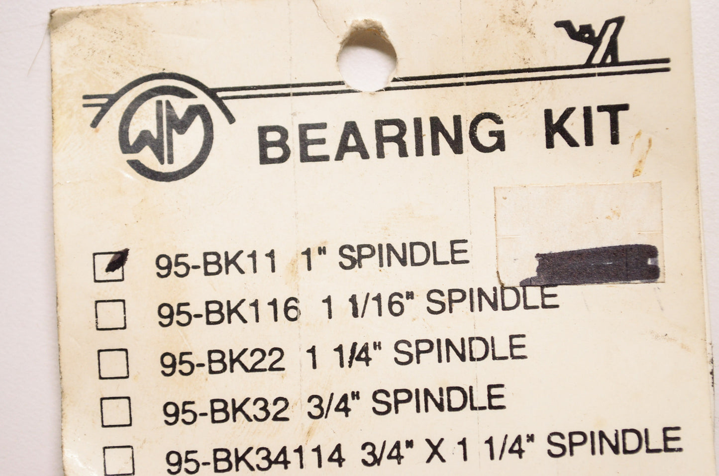 Waterland Marine Supply 95-BK11 1' Spindle Bearing Kit NOS