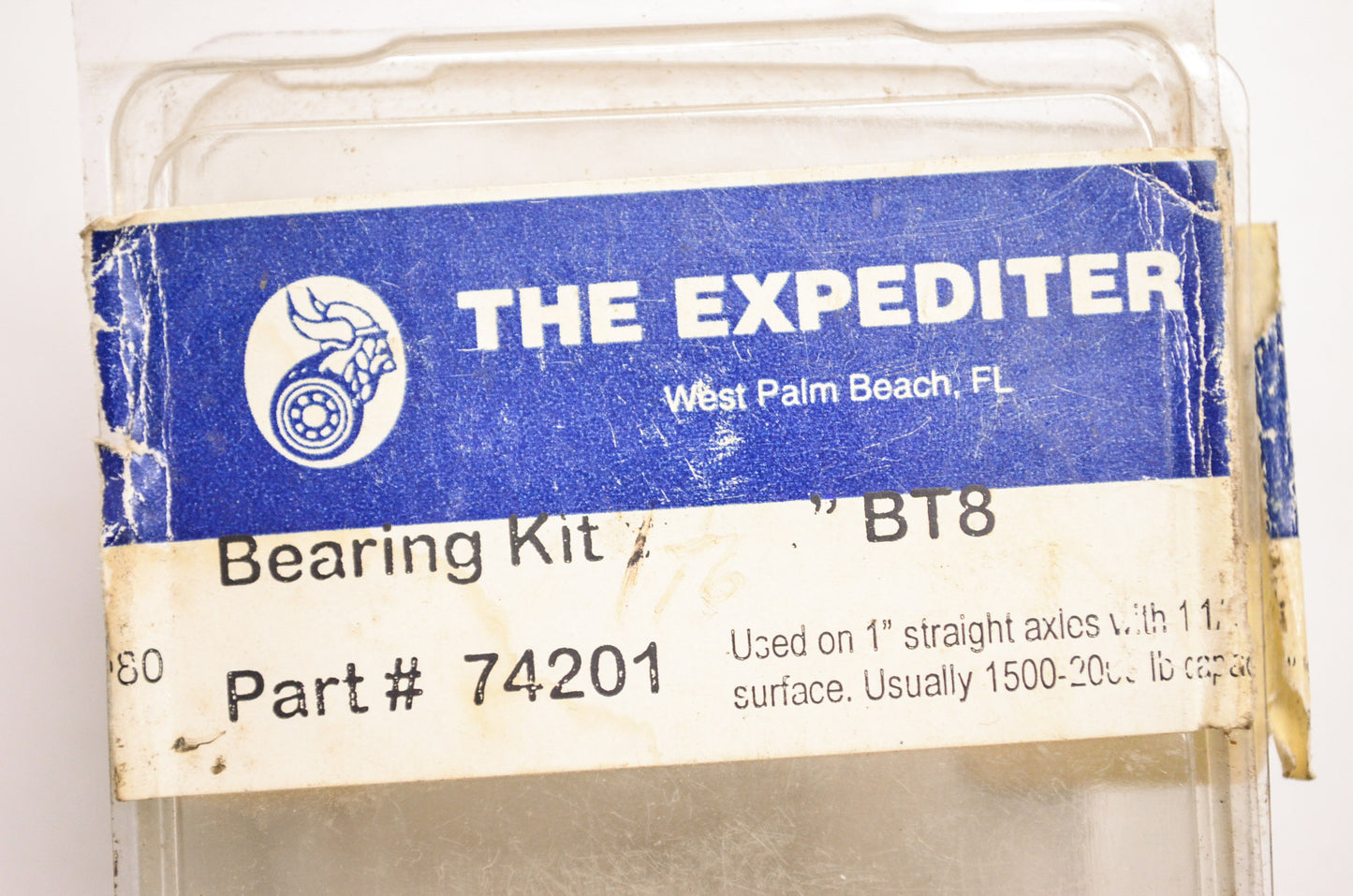 New The Expediter Bearing Kit for 1' Straight Axles NOS