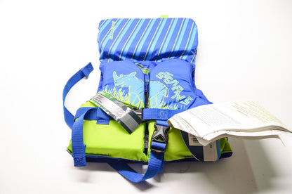 New Stearns Infant Nylon Antimicrobial Life Jacket Vest Under 30 lbs NOS