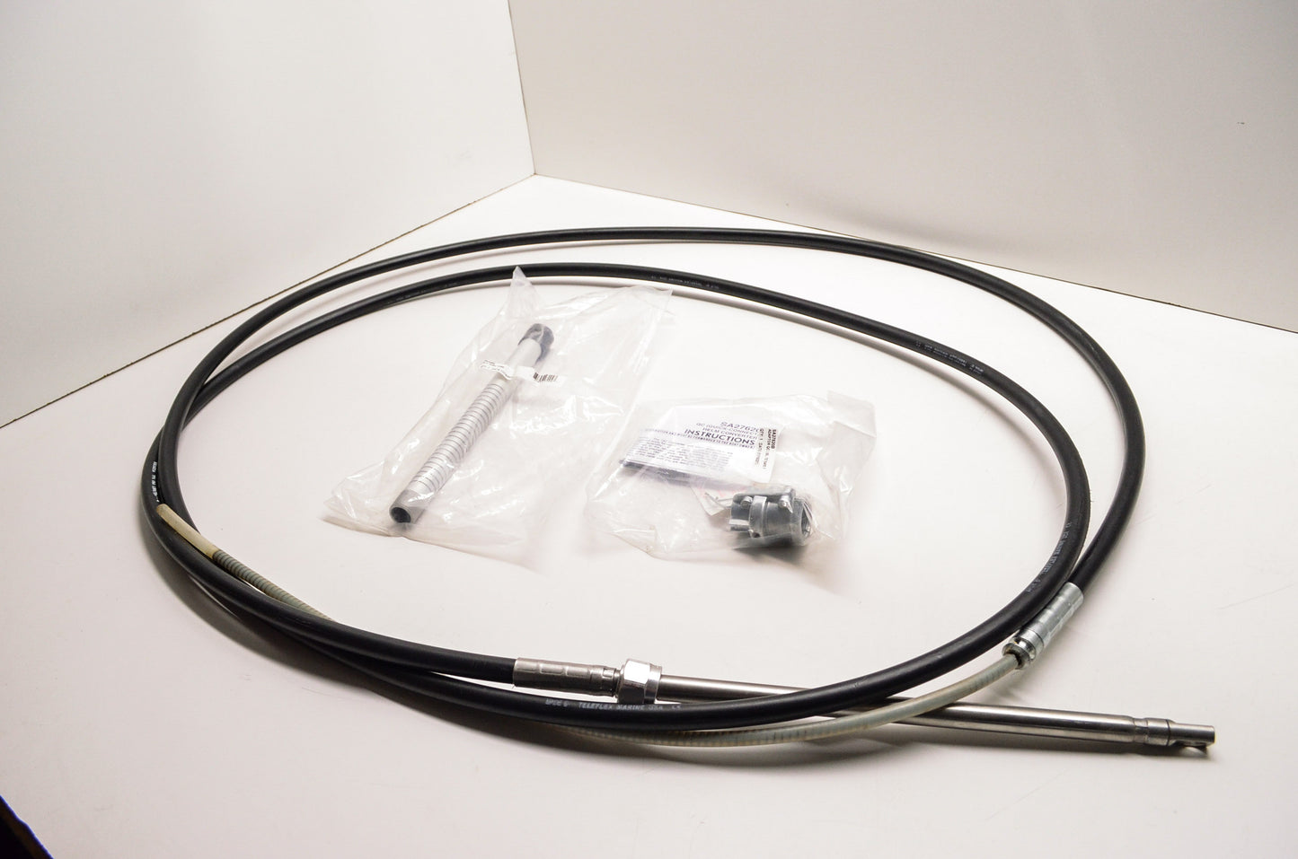QC 2 Quick Connect Steering Cable Kit 16' NOS