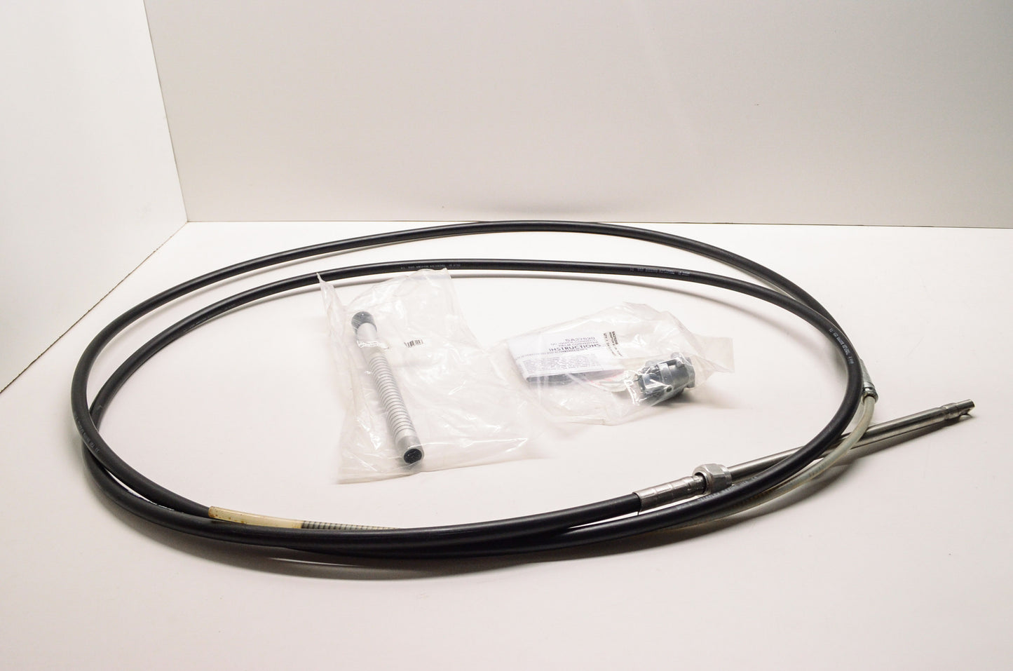 QC 2 Quick Connect Steering Cable Kit 16' NOS
