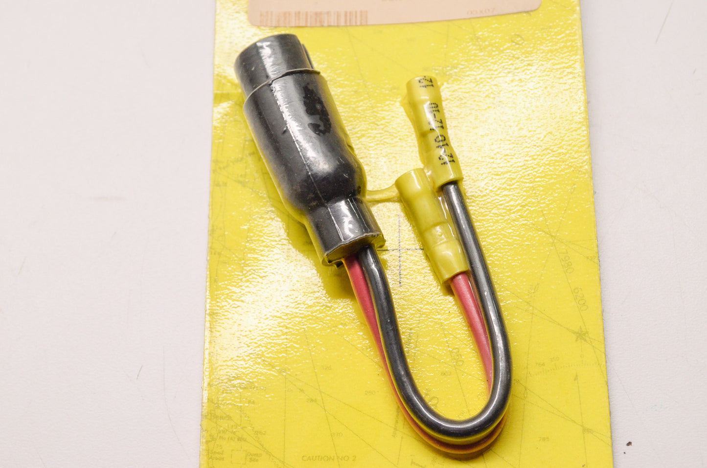 New Seachoice Products Trolling Motor Plug 6' Leads w/ Yellow Butt Connectors NO