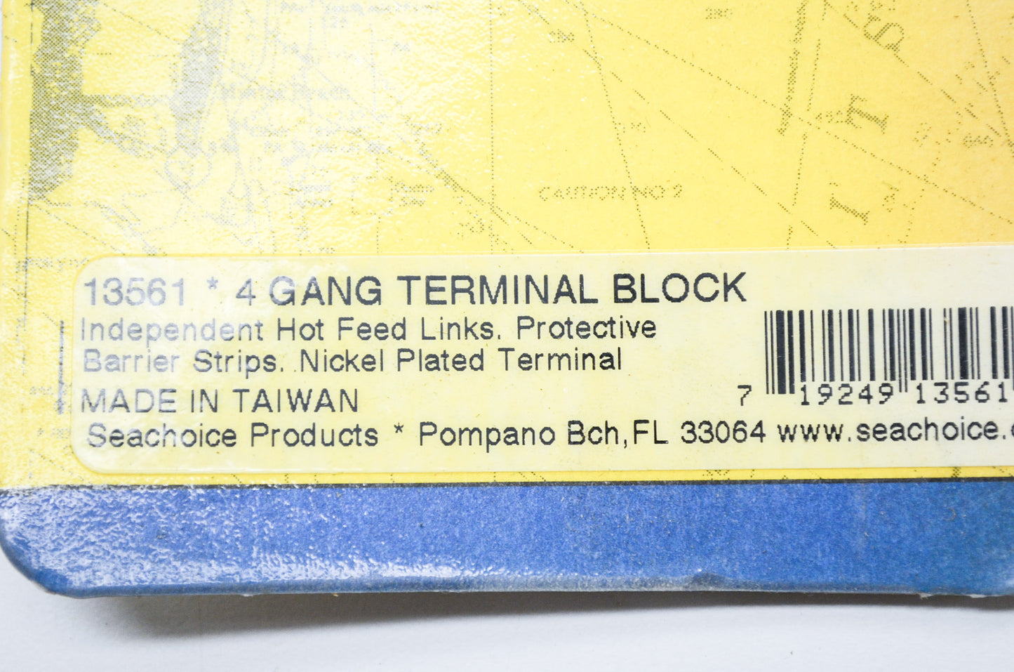 New Seachoice Products 4 Gang Terminal Block NOS