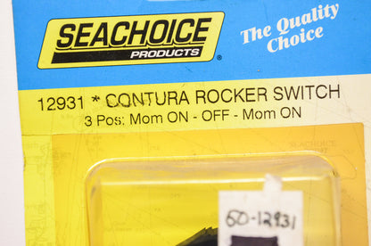 New Seachoice Products Contura Rocker Switch 3 Position Momentary On-Off-Mom On
