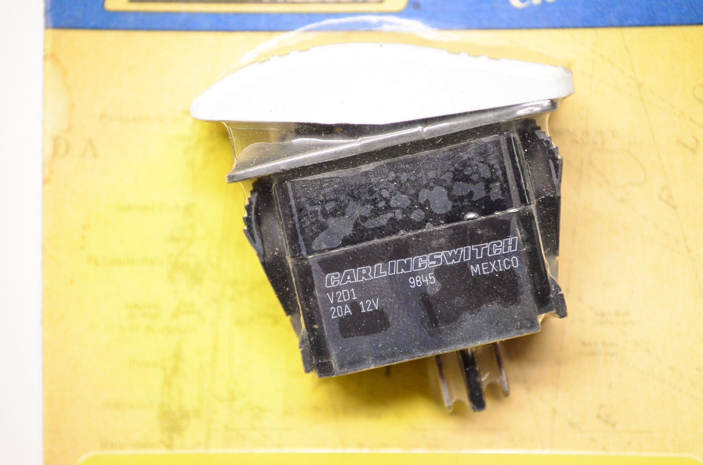 New Seachoice Products Contura Rocker Switch 2 Position Momentary On-Off NOS