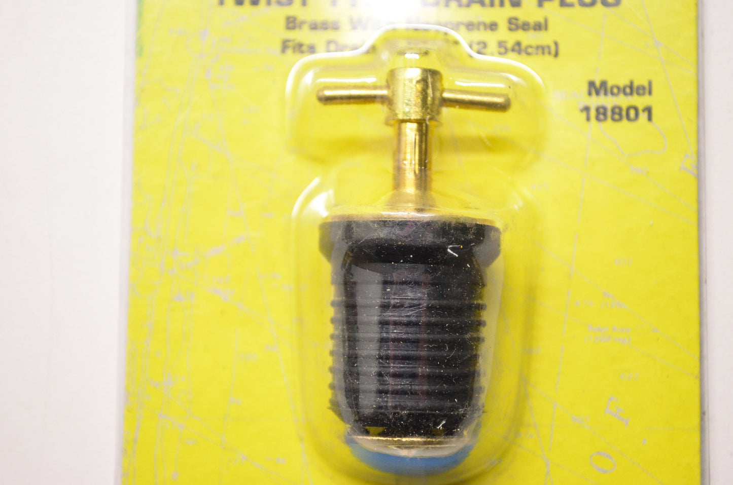 New Seachoice Products Twist Type Drain Plug for 1' Drain Tube NOS