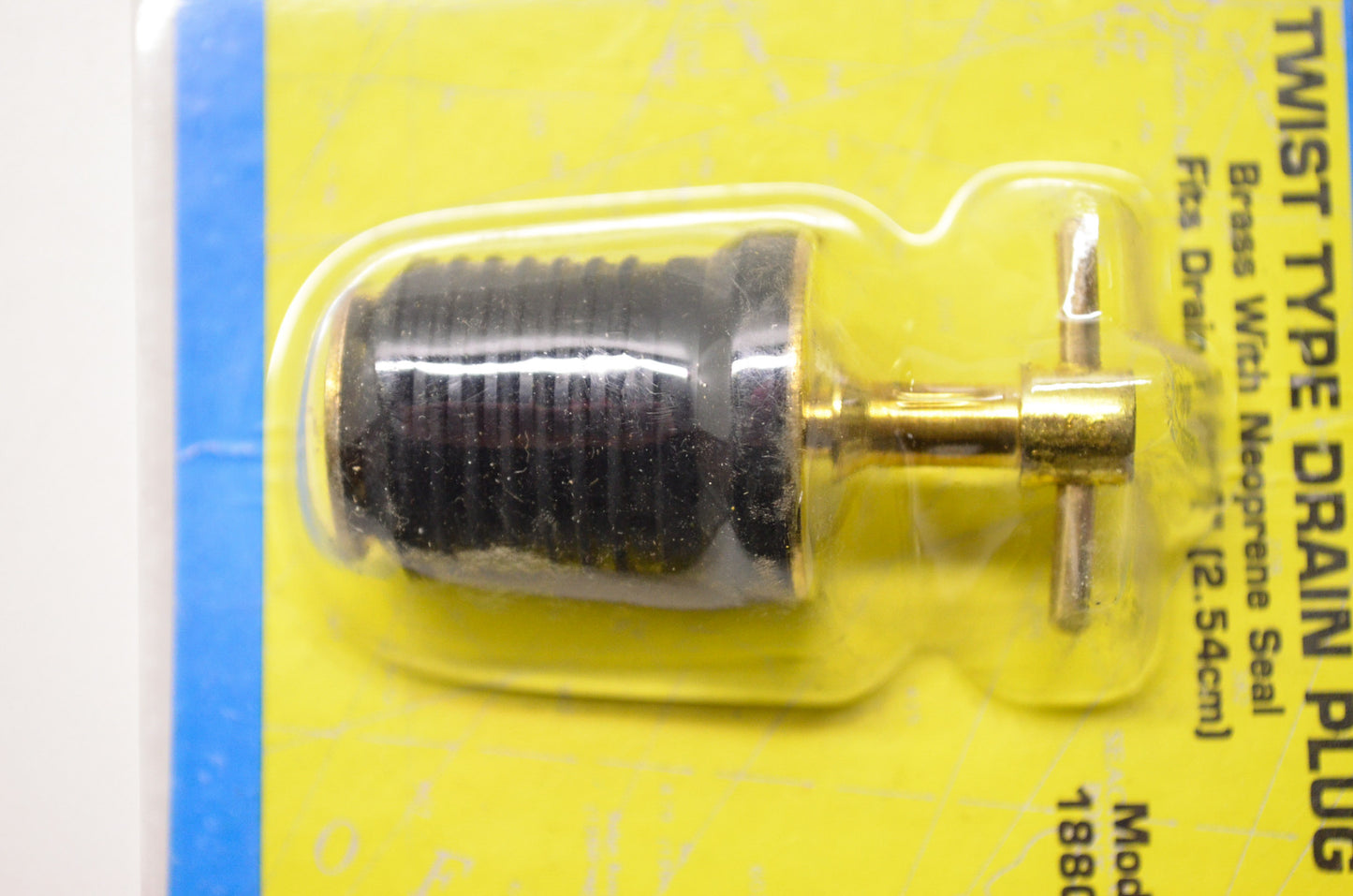 New Seachoice Products Twist Type Drain Plug for 1' Drain Tube NOS