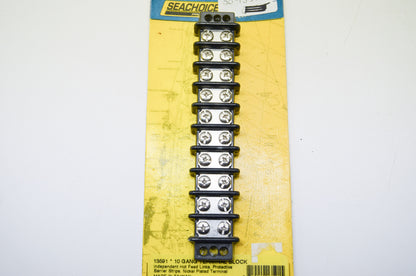 New Seachoice Products 10 Gang Terminal Block NOS