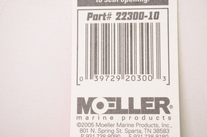 New Moeller Marine Products Snap-Tite Drain Tube 3/4' to 2-1/2' NOS