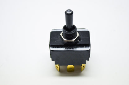 New Sierra Tip Lit On/Off/On Toggle Switch DPDT 20 Amp 12 VDC NOS