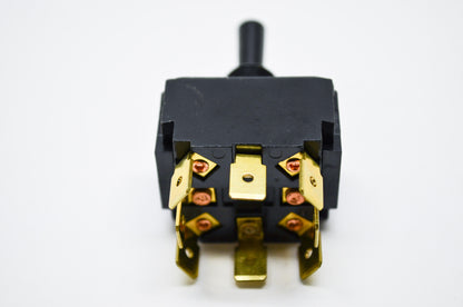 New Sierra Tip Lit On/Off/On Toggle Switch DPDT 20 Amp 12 VDC NOS