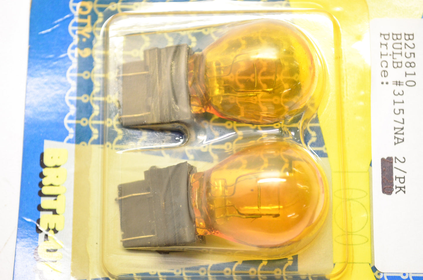Brite-Up 02002, B25810, 3157NA Marine Lighting 3157NA Bulb Qty 2 NOS