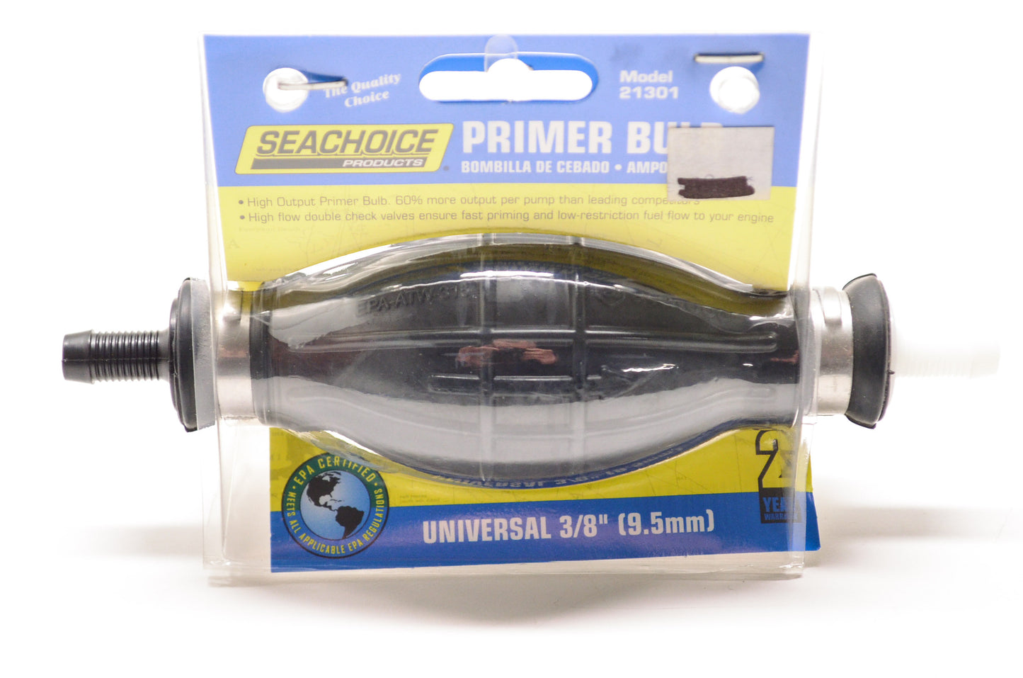 New Seachoice Products Primer Bulb Universal 3/8' NOS