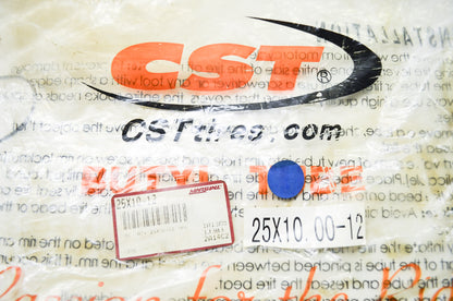 New CST ATV Tube 25x10.00-12 NOS