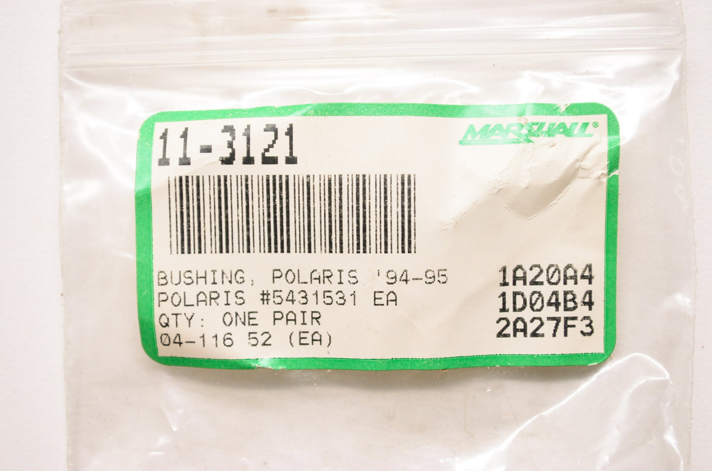 New Marshall Bushing Pair 94-95 Polaris NOS