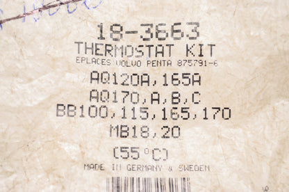 New Sierra Thermostat Kit NOS