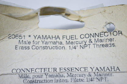 Yamaha Fuel Connector NOS