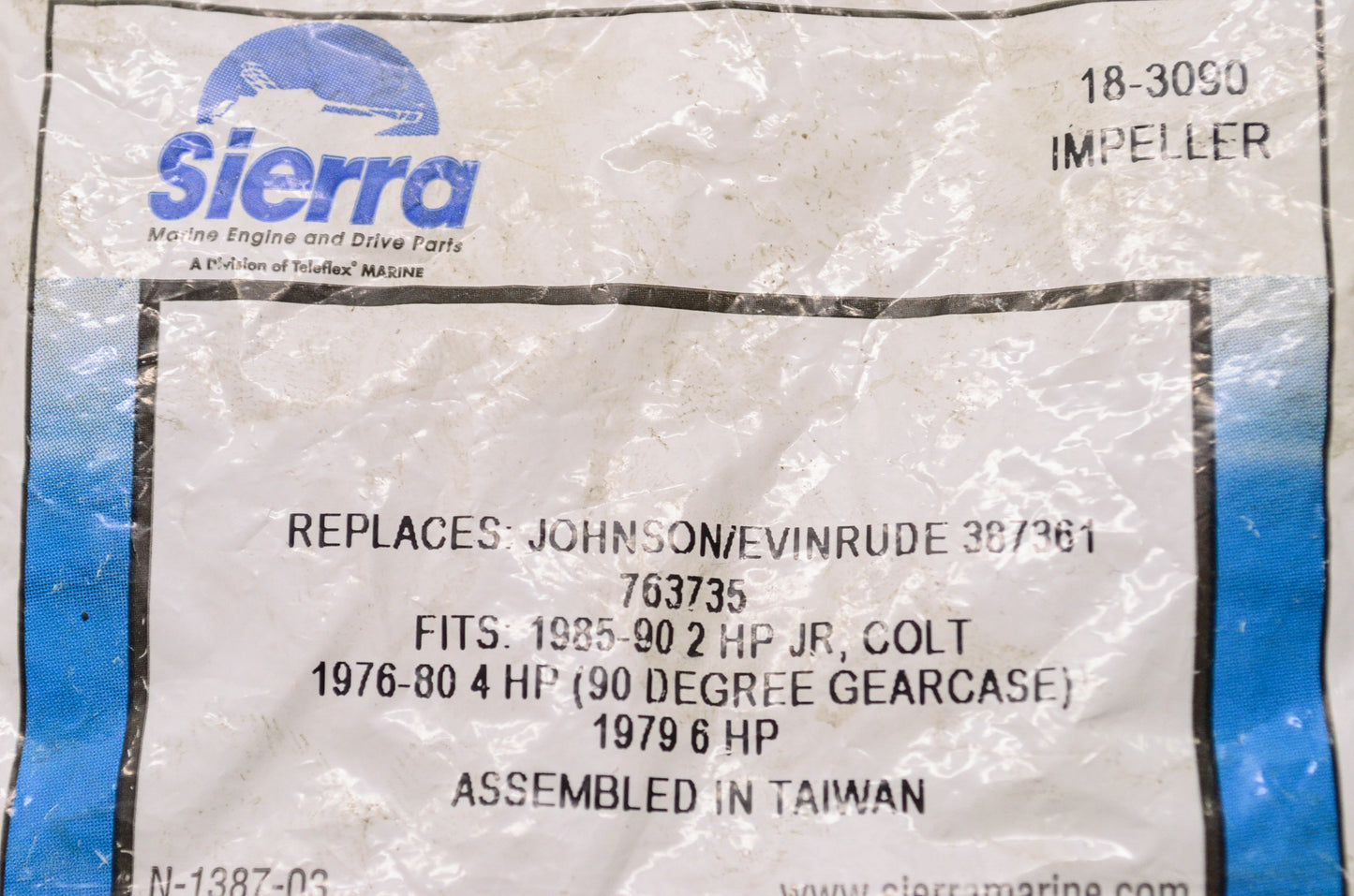 New Sierra Impeller NOS