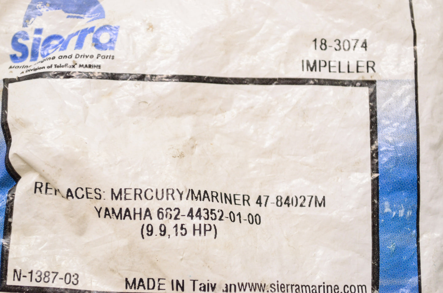 New Sierra Impeller NOS