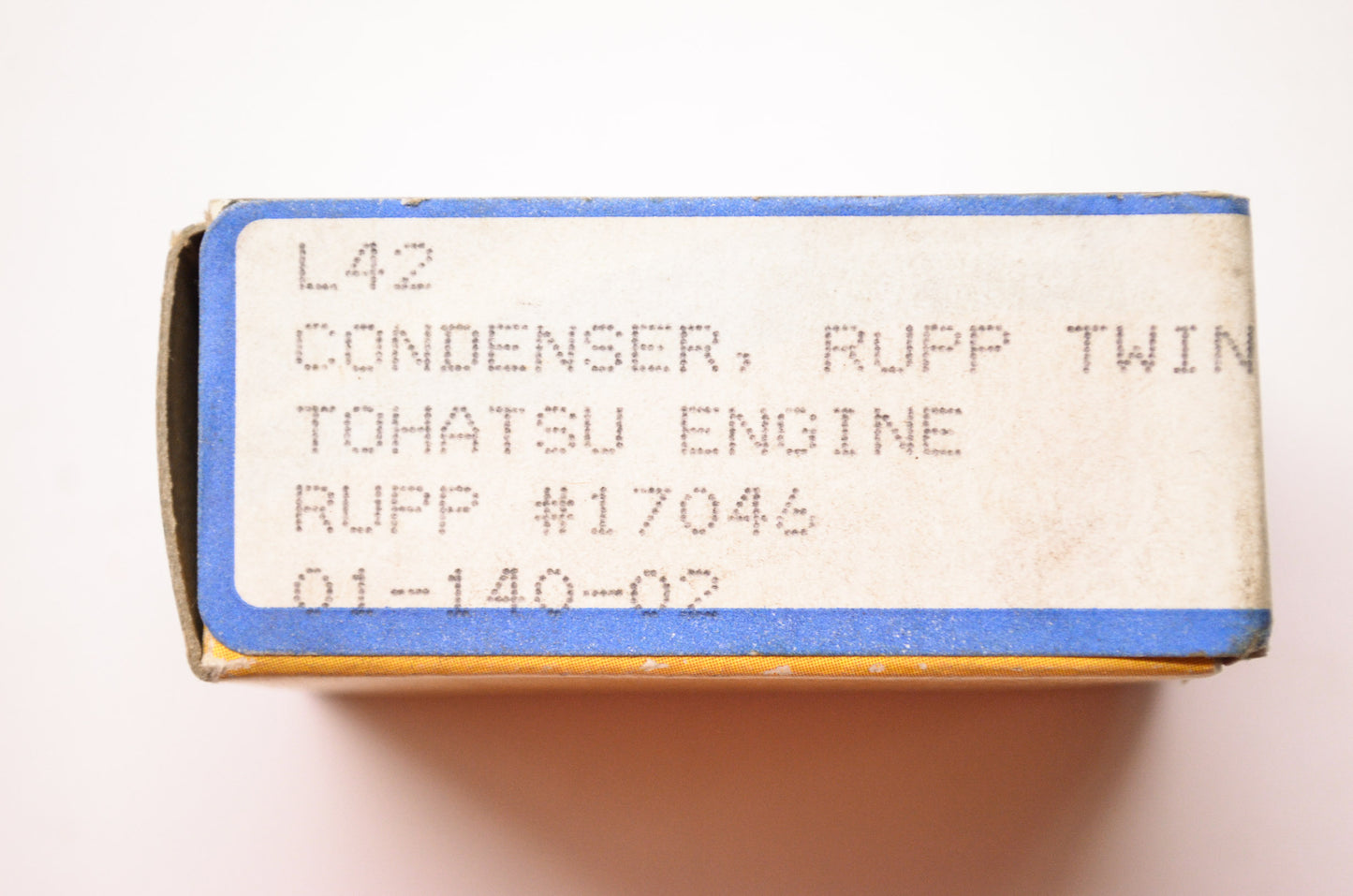 New Fire Power SPI Condenser Rupp Twin Tohatsu Engine NOS