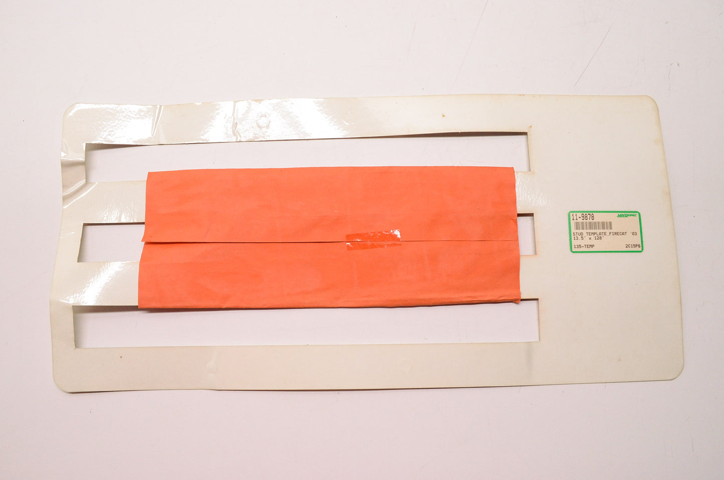 New Woody's Stud Track Template 13.5' x 128' 03 Firecat NOS