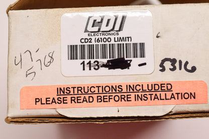 CDI Electronics 113-5316, 47-5768 CD2 Power Pack 40 HP
