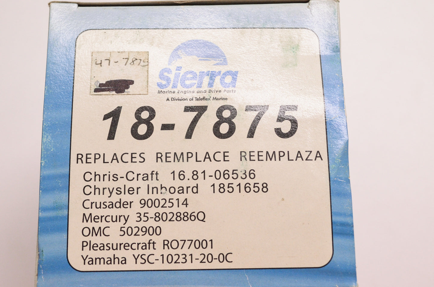 New Sierra Premium Marine Oil Filter NOS
