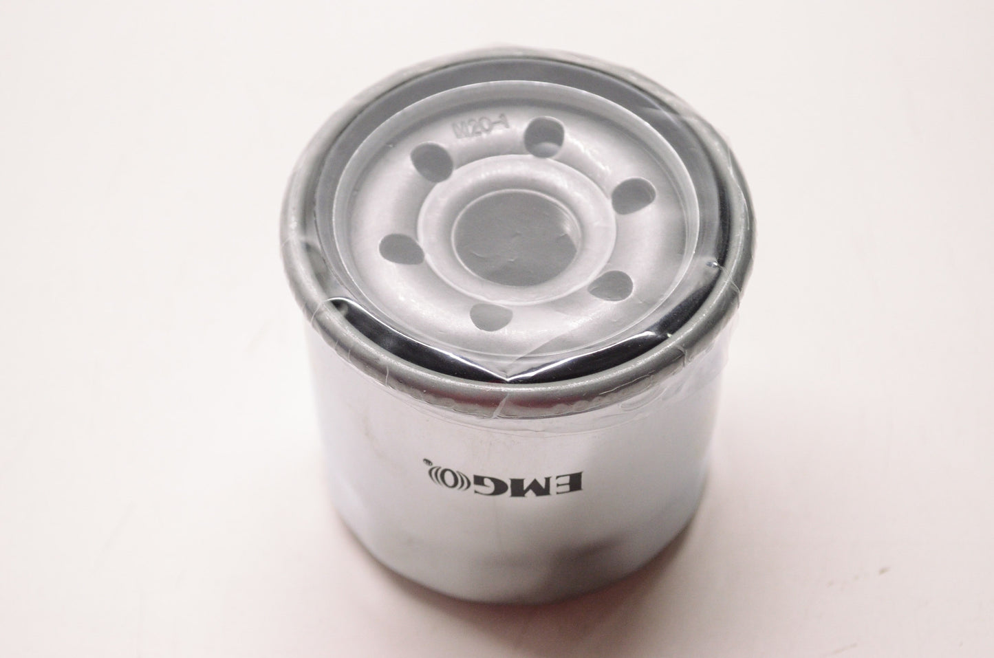 New Emgo Chrome Spin On Cartridge Oil Filter NOS