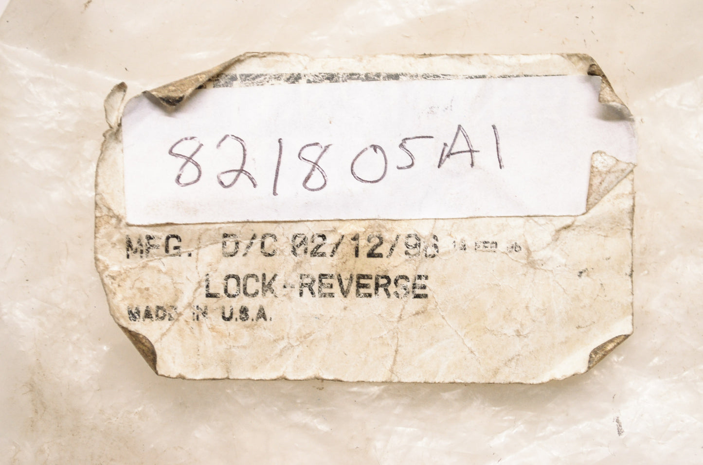 Mercury Marine Reverse Lock NOS