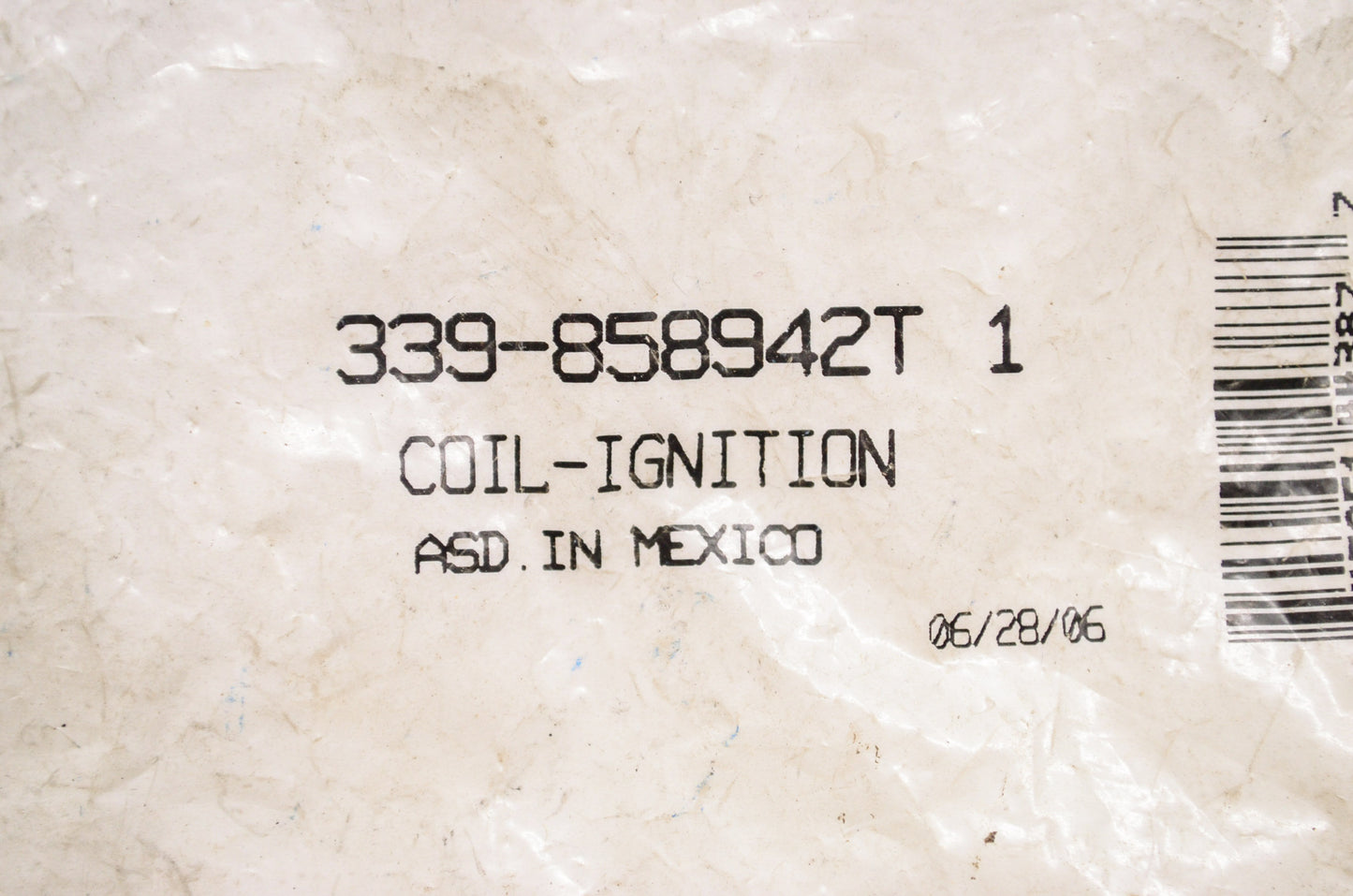 New OEM Quicksilver Mercury Marine Ignition Coil NOS