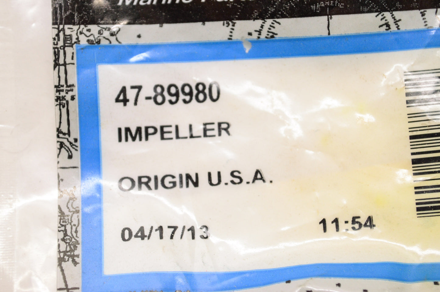 New OEM Quicksilver Mercury Marine Impeller NOS