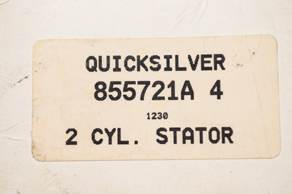 New OEM Quicksilver Mercury Marine 2 Cylinder Stator NOS