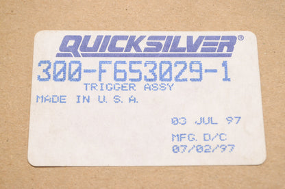 New OEM Quicksilver Mercury Marine Trigger Assembly NOS