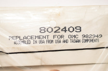 Quick Fit 802409, 982949 Quicksilver Mercury Marine Seal Kit NOS