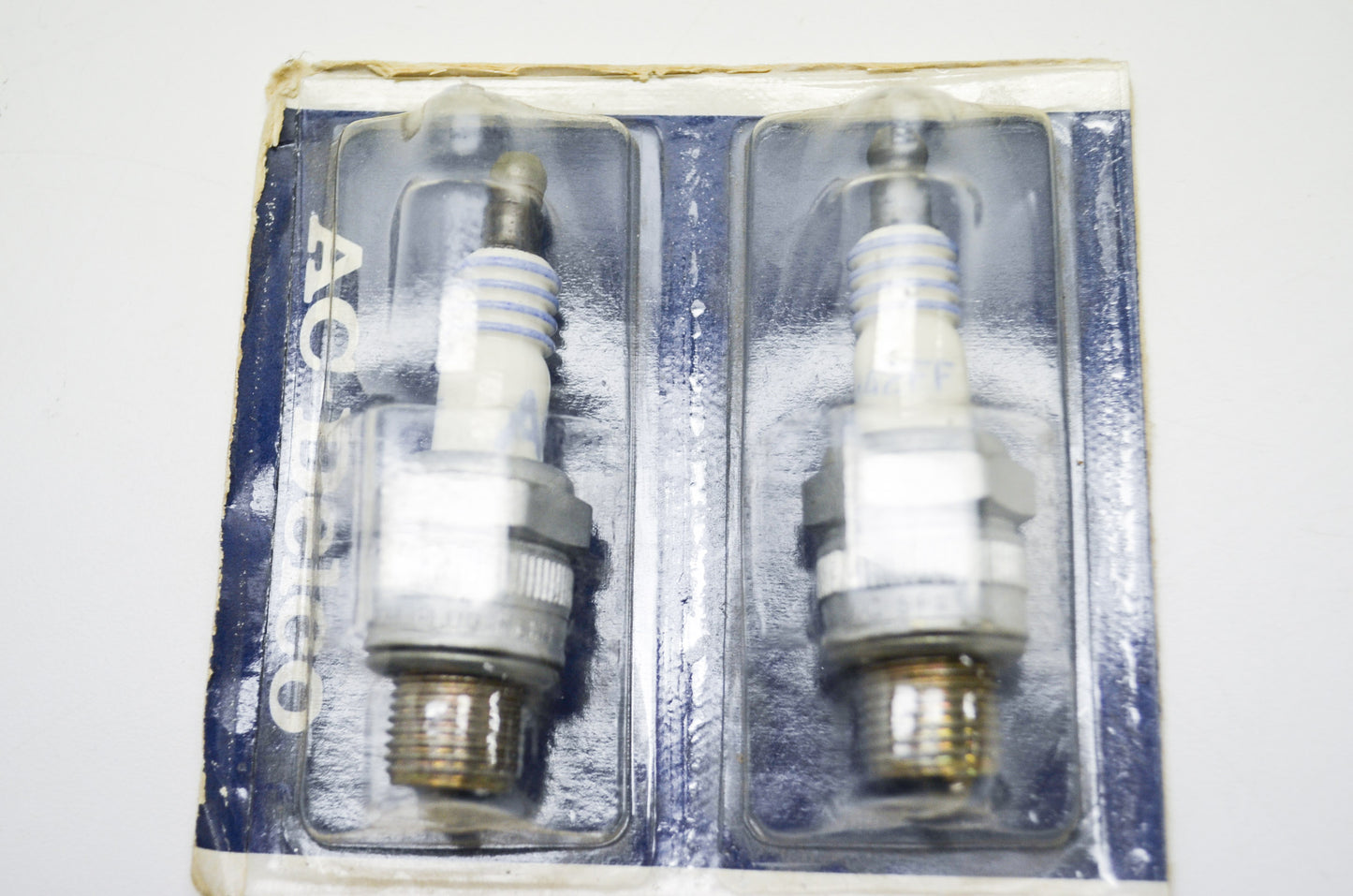 New AC Delco Marine Spark Plugs Qty 2 NOS