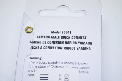 Yamaha Male Quick Connect 1/4' NOS