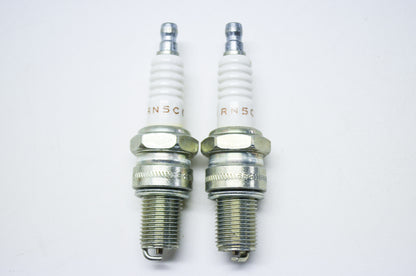 New Champion Copper Plus Spark Plug Qty 2 NOS