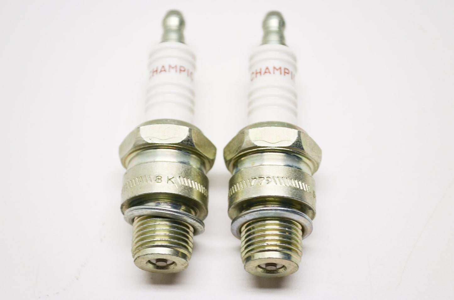 New Champion Copper Marine Spark Plug Qty 2 NOS