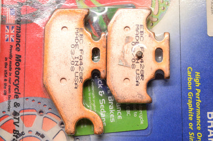 New EBC Brakes High Performance ATV Motorcycle Brake Pad Kit NOS