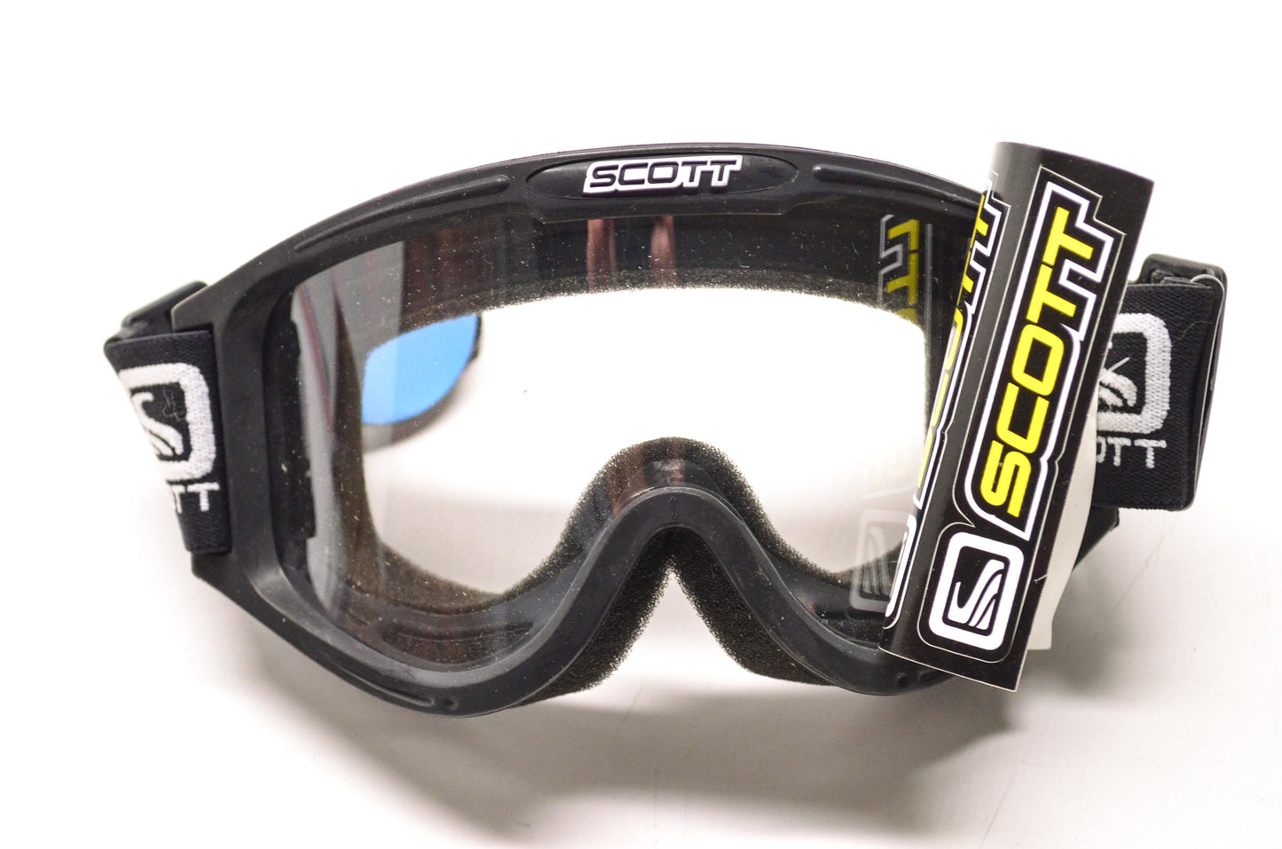 New Scott USA Black 83 83X Quick Strap Motorsports Goggle NOS