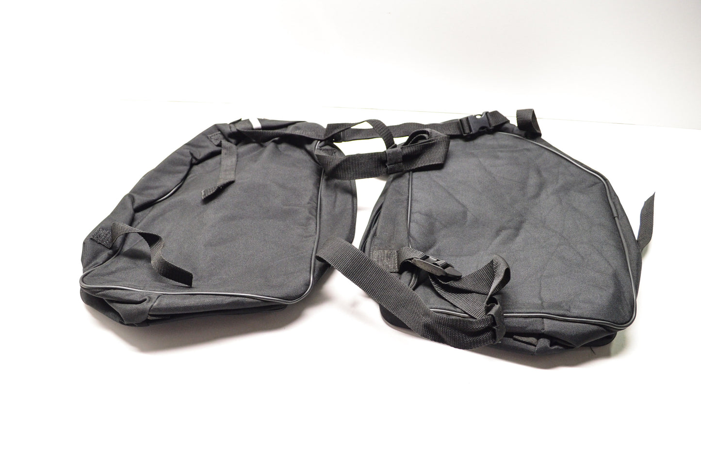 New Choko Designs Black Fabric Saddle Bag Saddlebag NOS